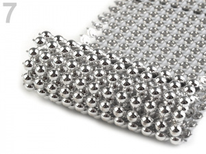 Borta šíře 58 mm s perlami