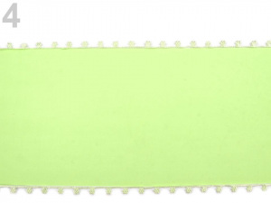 Stuha s květy na okrajích šíře 11,5 cm