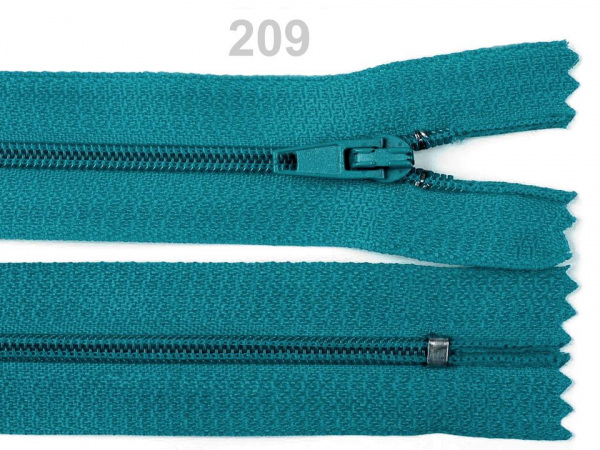 Spirálový zip No 3 délka 20 cm pinlock