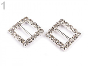 Štrasová spona / ozdoba malá