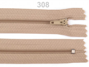 Spirálový zip No 3 délka 30 cm pinlock