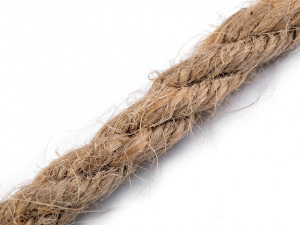 Jutová šňůra Ø6 mm kroucená