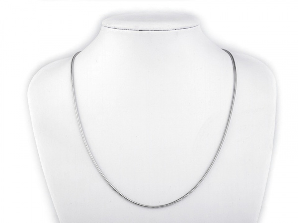 Hadí řetízek 0,2x49 cm z nerezové oceli