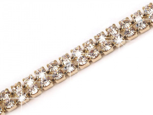 Štrasová metráž šíře 5 mm