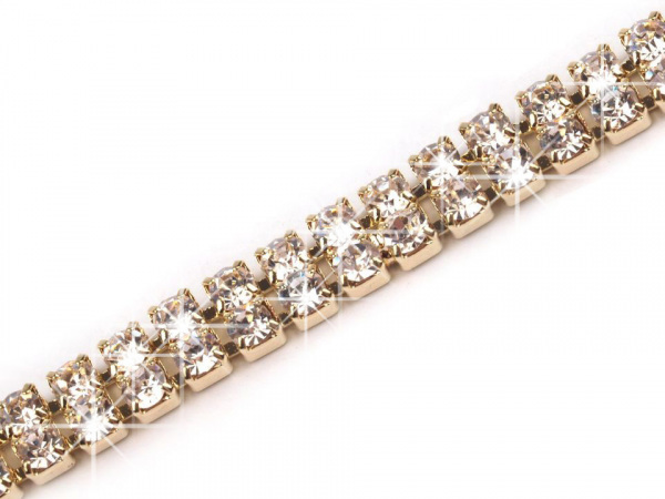 Štrasová metráž šíře 5 mm