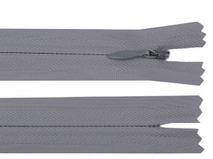 Spirálový zip skrytý šíře 3 mm délka 50 cm