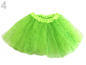 Karnevalová sukýnka s glitry