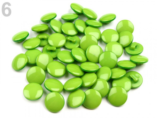 Knoflík barevný velikost 20"