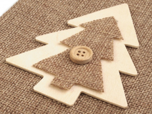 Mikulášská / vánoční punčocha 20x45 cm