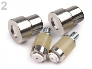 Piston k nýtování - srdce, hvězda