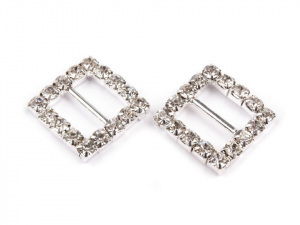 Štrasová spona / ozdoba malá