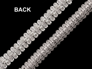 Prýmek šíře 10 mm s perlami