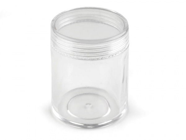 Plastová dóza 3,8x4,7 cm šroubovací