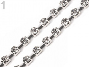 Štrasová metráž šíře 2,9 mm