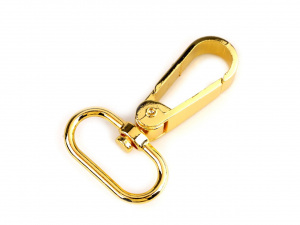 Kovová karabina s obrtlíkem průvlek 25 mm