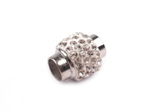 Magnetické zapínání Ø7 mm s broušenými kamínky