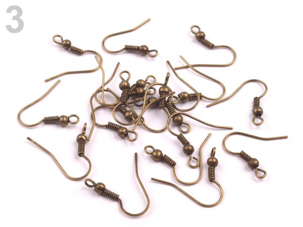 Afroháček s pružinkou a kuličkou 18 mm