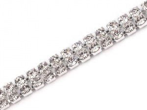 Štrasová metráž šíře 5 mm