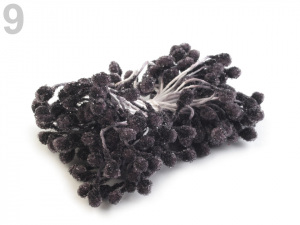 Květinové pestíky ojíněné, malý svazek