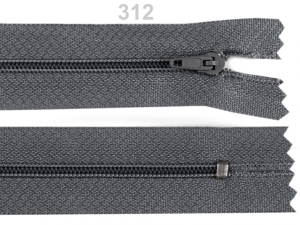 Spirálový zip No 3 délka 35 cm pinlock