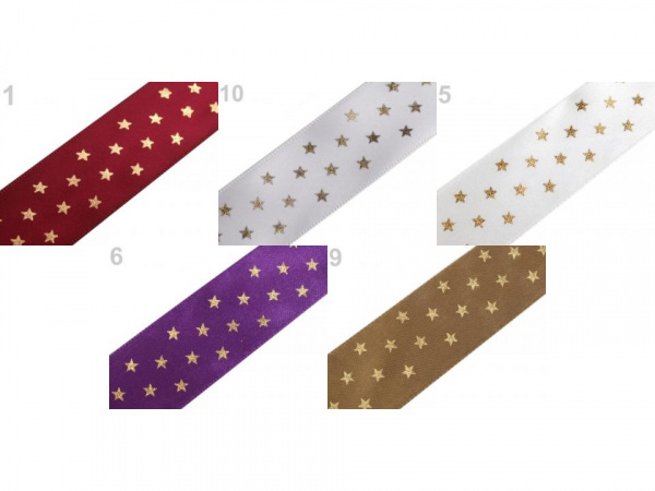 Stuha hvězdy šíře 25 mm