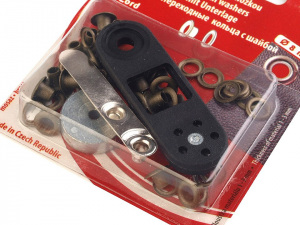 Průchodky s podložkou vnitřní Ø4 mm / vnější Ø8 mm