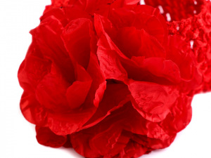 Dětská elastická čelenka do vlasů s květem