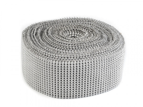 Borta šíře 50 mm s perlami