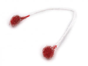 Květinové pestíky ojíněné, malý svazek