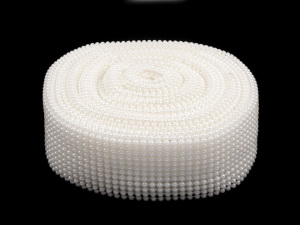 Borta šíře 58 mm s perlami