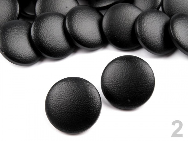 Knoflík imitace kůže velikost 34"