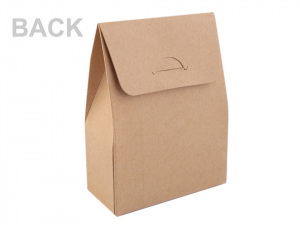 Papírová krabice s průhledem