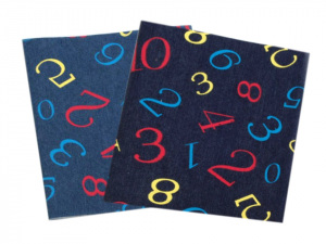 Nažehlovací záplaty riflové 17x43 cm