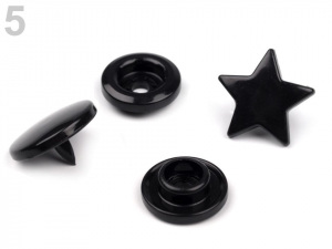 Plastové patentky velikost 20" hvězda