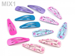 Sponka do vlasů mini pukačka s potiskem