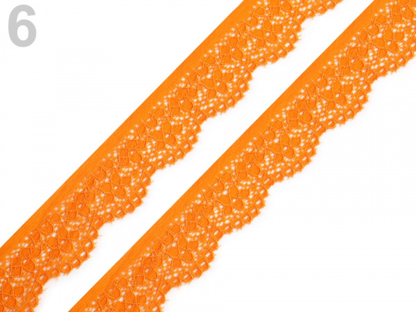 Elastická krajka šíře 25 mm