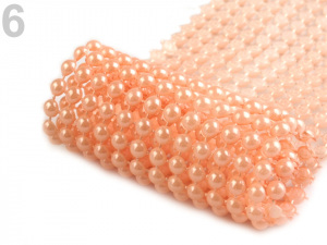 Borta šíře 58 mm s perlami