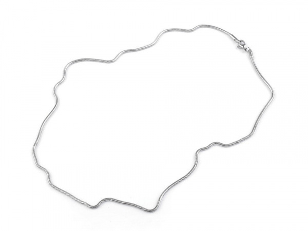 Hadí řetízek 0,2x49 cm z nerezové oceli