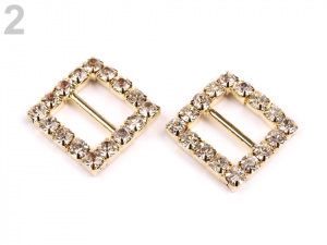 Štrasová spona / ozdoba malá