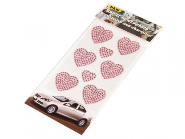 Samolepicí srdce z kamínků