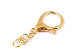 Kovová karabinka s obrtlíkem 24x55 mm