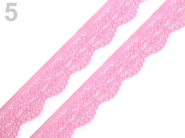 Elastická krajka šíře 25 mm