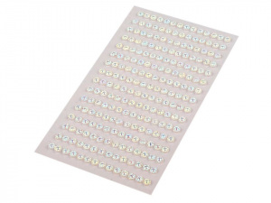 Samolepicí kamínky na lepicím proužku Ø4 mm