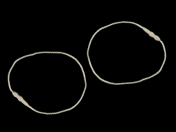 Šňůrka na visačku PES s pojistkou