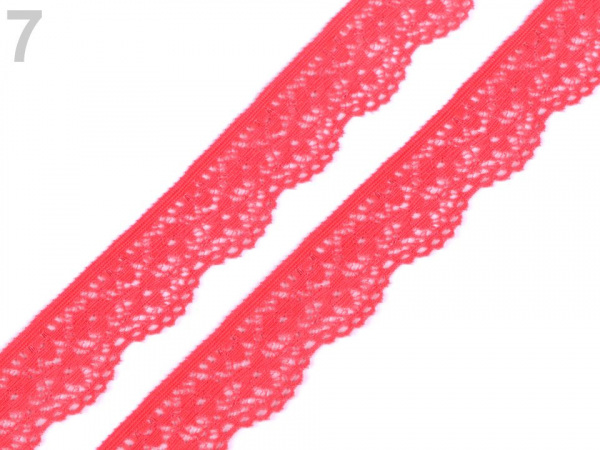 Elastická krajka šíře 25 mm