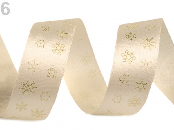 Stuha vločky šíře 25 mm