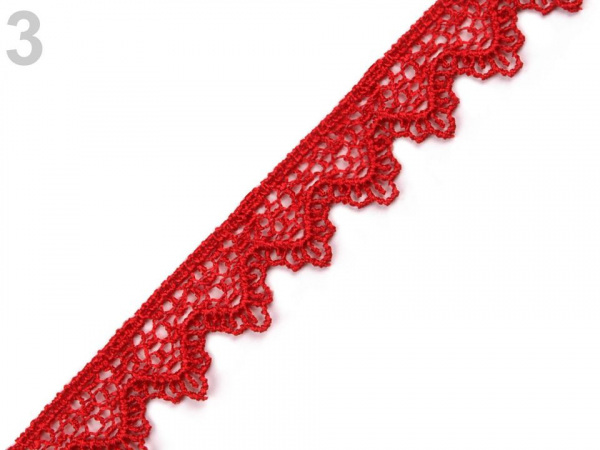 Vzdušná krajka šíře 17 mm