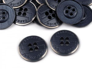 Knoflík kovový Fashion velikost 26"