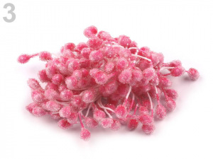 Květinové pestíky ojíněné, malý svazek