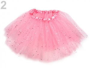 Karnevalová sukýnka s glitry